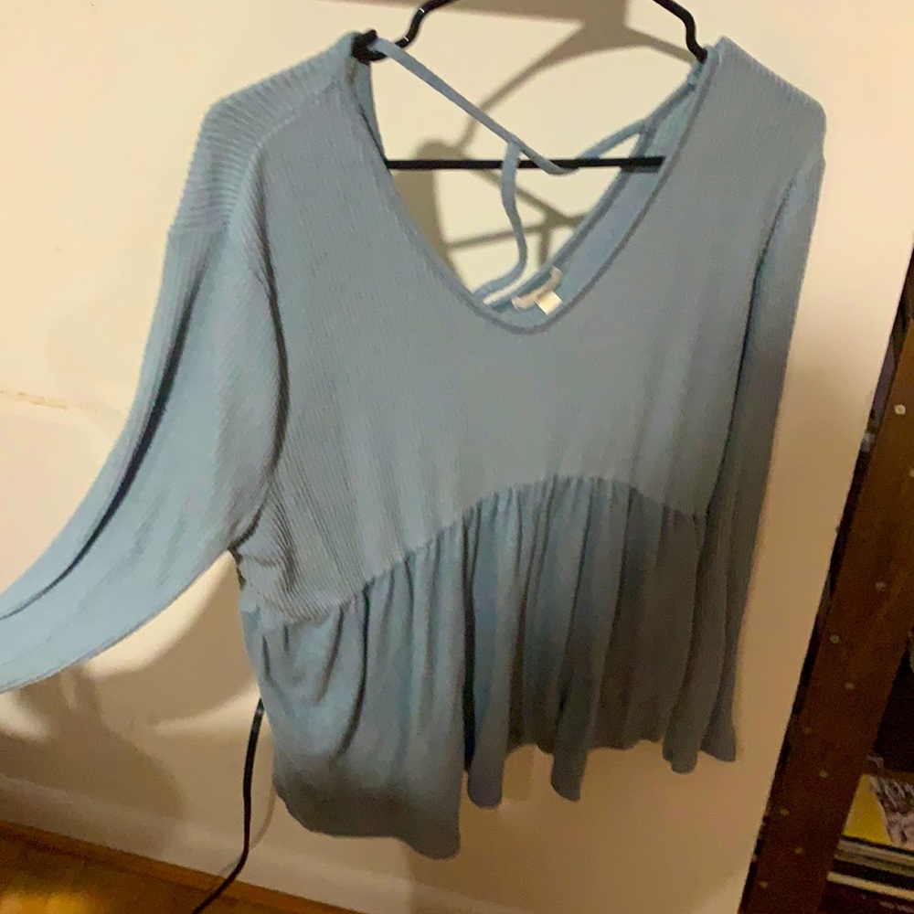 Blue sweater